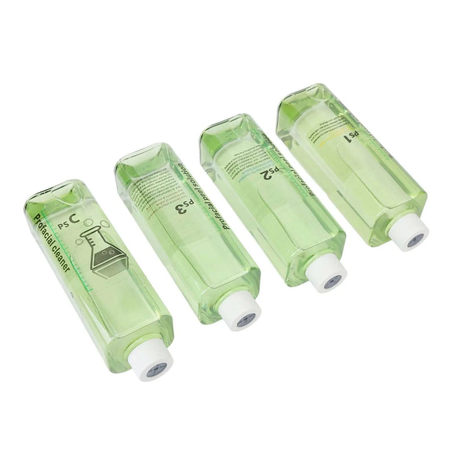 4pcs Hydra Peeling Facial Serum for Dermabrasion Machine Deep Cleansing Hydro Dermabrasion Solution Solution Serum - M & M Global