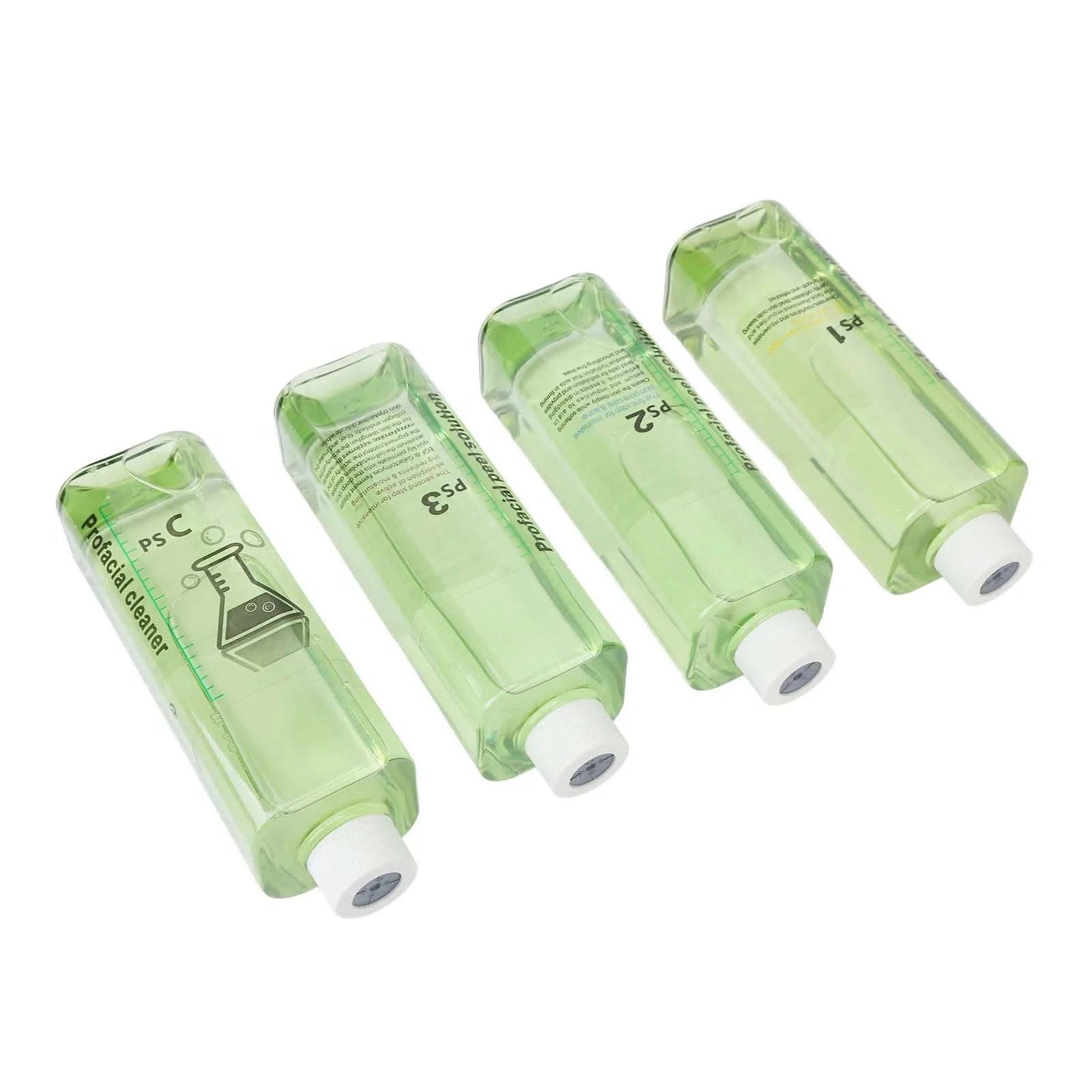 4pcs Hydra Peeling Facial Serum for Dermabrasion Machine Deep Cleansing Hydro Dermabrasion Solution Solution Serum - M & M Global