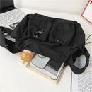 Fashionable Crossbody Bag with Drawstring Accent - Spacious & Secure Zipper Closure - Includes Stylish Bag Charm - M & M Global