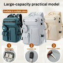 Fashionable large capacity multi pocket multifunctional outdoor travel backpack, handbag hiking bag suit - M & M Global