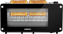 Toaster 2 Slice, Toaster Long Slot with Glass Window Bagel Toasters, Artisan Bread Toaster Stainless Steel Wide Slot with Automa - M & M Global