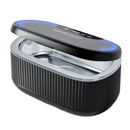 550ml Ultrasonic Cleaner, 45kHz Portable Jewelry Glasses Cleaning Machine, Deep Cleaning Ultrasound Appliance With 100ml Cleaning Solution, 5 Timer, 3 Power Levels, Degas Mode