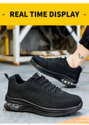 Men's Work Safety Shoes, Steel Toe Shoes, Puncture Resistant Impact Resistant Wear-resistant Outdoor Fashionable Sports Shoes