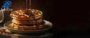 Electric Waffle Maker Heart-Shaped: 2 Non-Stick double-Side Heating Plates with 5-Setting Adjustable Browning Control for Fast H - M & M Global