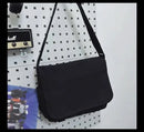 Collage Student School Bags Women&Men Unisex Crossbody Bags Multipockets Messenger Bag Simple Nylon Shoulder Bag - M & M Global