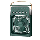 Portable 3 in 1 Mini AC Air Cooler Fan Humidifier with LED Light for Home Office Bedroom Camping Cooling - M & M Global