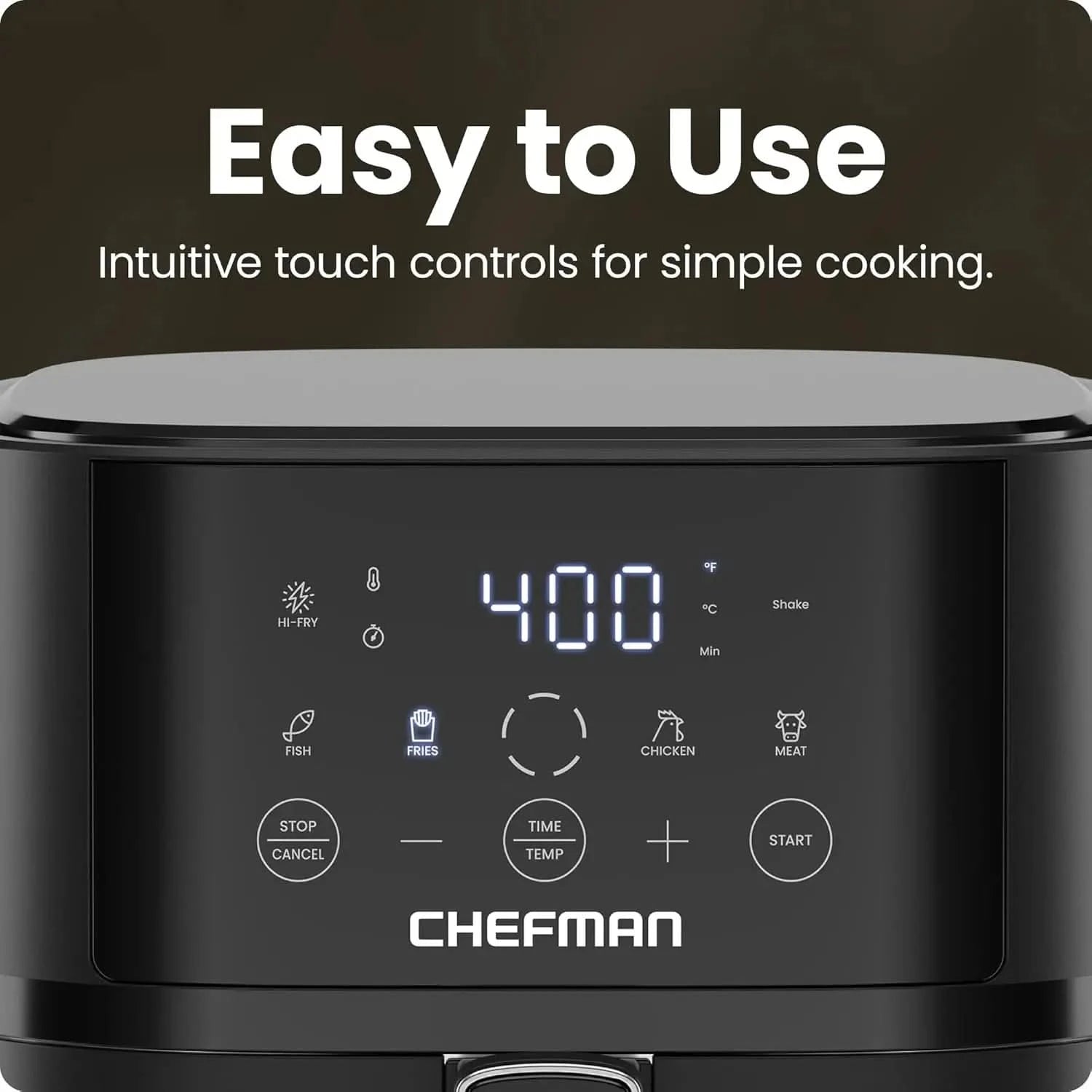 Air Fryer - 4 QT Compact Airfryer for Quick & Easy Meals in Minutes, Features Hi-Fry Technology for Extra Crisp, Touchscreen Con - M & M Global