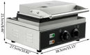 Commercial Electric Sandwich Machine, 110V 1500W Double-side Sandwich Press Grill, Breakfast Sandwich Toaster Grilled Cheese Mak - M & M Global