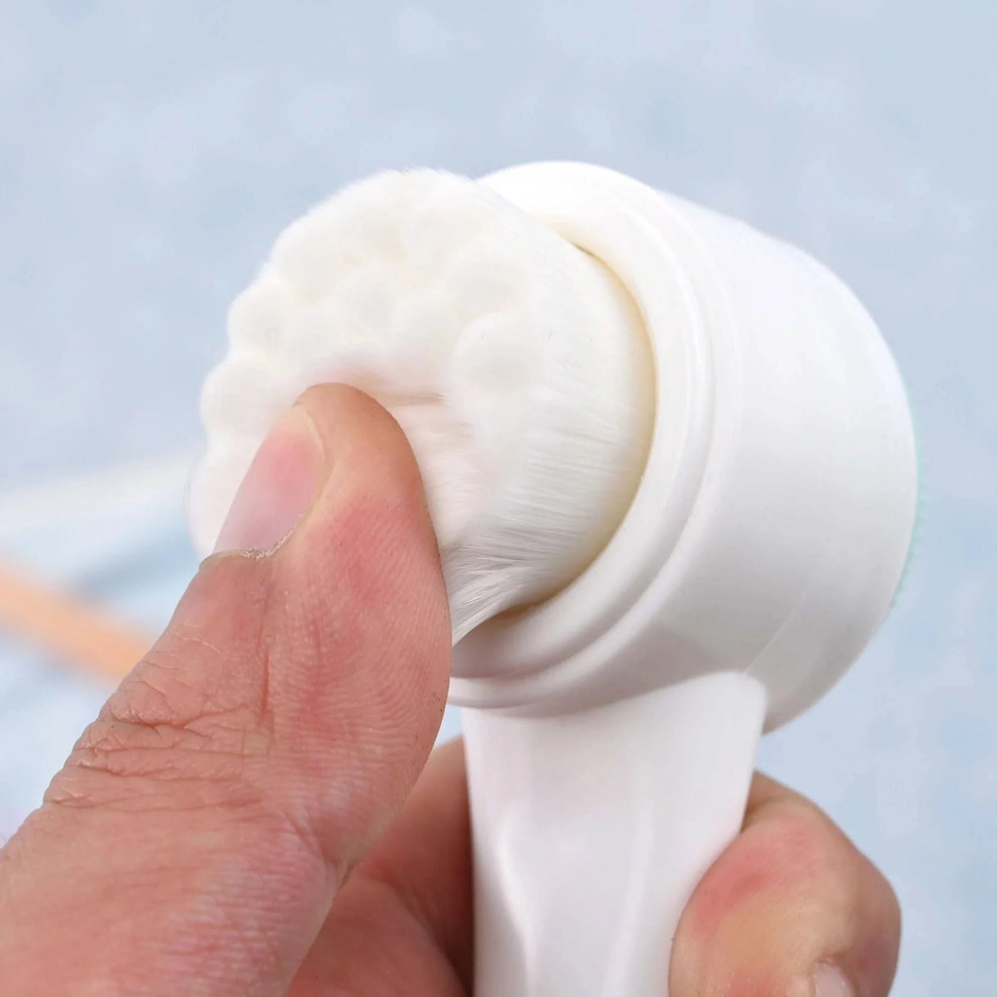 3D Bilateral Silicone Facial Cleanser Manual Massage Facial Brush Soft Bristles Silicone Double-Sided Face Brush Cleaning Tools - M & M Global