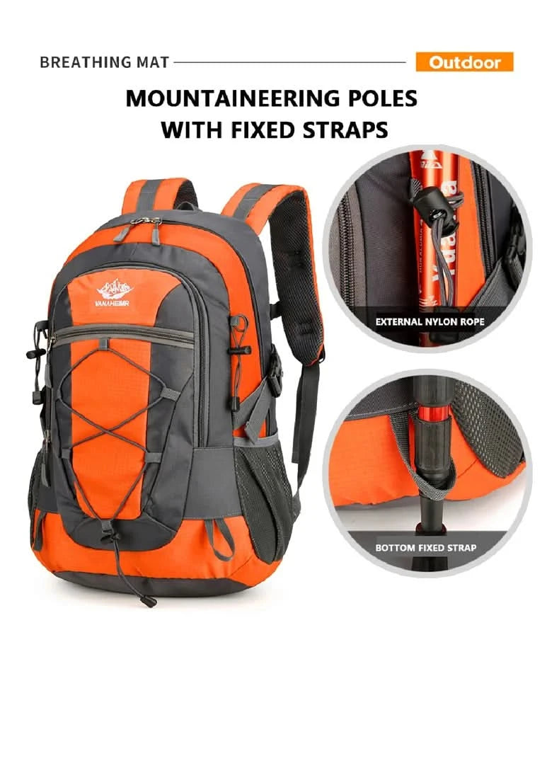 Waterproof hiking backpack, lightweight outdoor hiking bag, high-quality large capacity travel bag for hiking - M & M Global