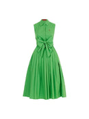 Sleeveless Women Dress Party Dresses Long Dress Single Row Buckle Lace Up Design Casual Dresses Summer Beach Dress Women Dresses - M & M Global
