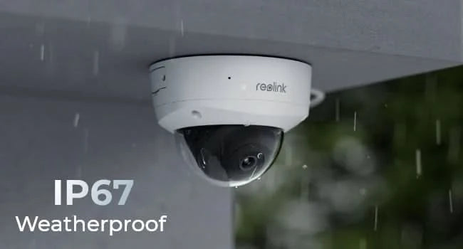 Reolink 5MP IK10 Vandal-Proof PoE Security Camera 4K Outdoor Turret IP Camera 8MP IP67 Waterproof Surveillance Cameras