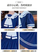 Girls School Dress Summer Dresses for Kids Costume Preppy Style School Teenagers Children Clothes Vestidos Dresses - M & M Global