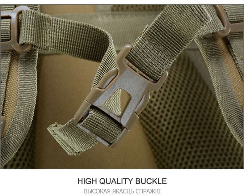 40L Tactical Backpack for Men Camping Hiking Backpacks Reflective Outdoor Travel Bags Survival Molle Climbing Rucksack Bag - M & M Global