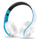 Men Gift Gold Wireless Headphones Bluetooth Earphone Stereo Headset Game with Build-in MIC with Universal for Android and iOS