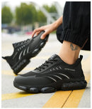 Breathable, lightweight and comfortable anti-smash and anti-puncture safety shoes