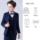 Children Boys Wedding Suit Spring Autumn 1-14 Years Teenager Kids Suits Outfits Set Formal Elegant Suits For Children - M & M Global