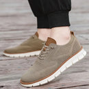 YRZL Men Casual Sports Shoes Anti Slip Wear-Resistant Breathable Cushioning Color Blocking Design Versatile Casual Sports Shoes - M & M Global