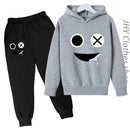 Children Set Boys Girls Kids rain Clothing  Sweatshirt 3-12 Years Toddler Printing Spring Sports game Leisure Time Hoodies - M & M Global