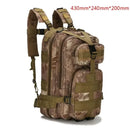 1000D 30L Tactical Assault Backpack Waterproof Bug Outdoors Bag Large For Outdoor Hiking Camping Hunting Rucksacks - M & M Global