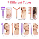 High Frequency Facial Wand For Hair Face Anti Aging Therapy Acne Tool  Neon+Argon Wands Skin Beauty (no handle） - M & M Global