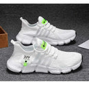 Breathable Mesh Men Shoes Trendy Lightweight Walking Flats Plus Size Male Tennis Sneakers Outdoor Running Fitness Shoes 2024 - M & M Global