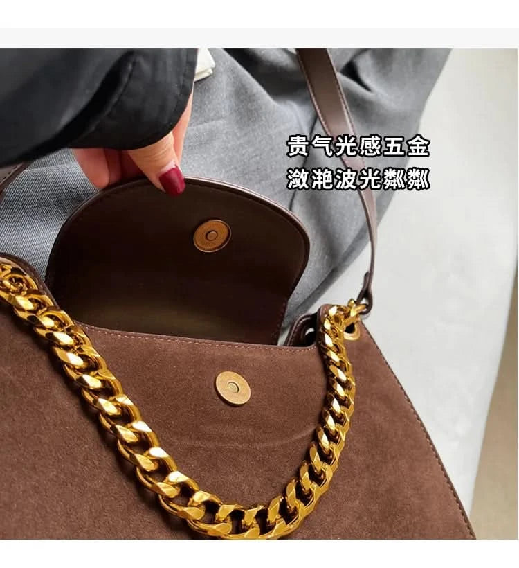 Fashionable Outing Underarm Bag for Women New Designer Handbag Matte Texture Versatile Shoulder Crossbody Bag Purse and Handbags - M & M Global