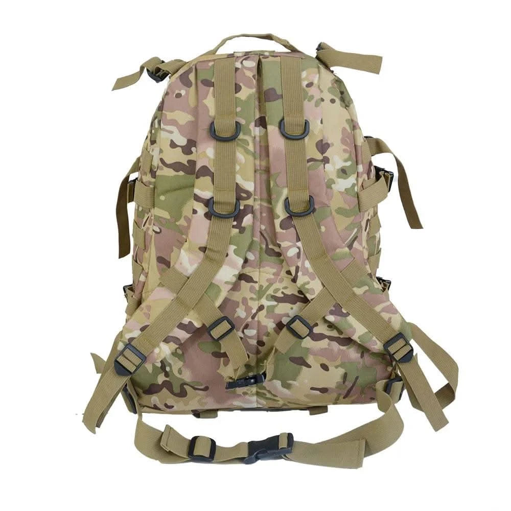 45L 3D Tactical Outdoor Camo bag Shoulder Attack Mountain riding charge bag Python Print PUBG Eating Chicken backpack - M & M Global