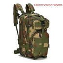 1000D 30L Tactical Assault Backpack Waterproof Bug Outdoors Bag Large For Outdoor Hiking Camping Hunting Rucksacks - M & M Global