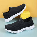 2023 Lightweight Men Casual Shoes Breathable Slip on Male Casual Sneakers Anti-slip Men's Flats Outdoor Walking Shoes Size 39-47 - M & M Global