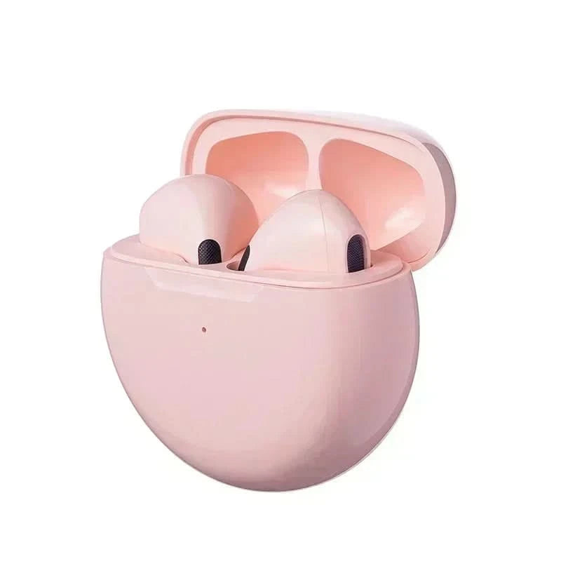Pro 6 TWS Bluetooth Earphones Wireless Bluetooth Headset Noise Cancelling Earbuds with Mic Pro6 Wireless Headphones for IPhone - M & M Global