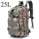 25L/50L Tactical Backpack Molle Bag Outdoor Bags Backpack for Hiking Camping Trekking Hunting Fishing GYM Bags Backpacks - M & M Global