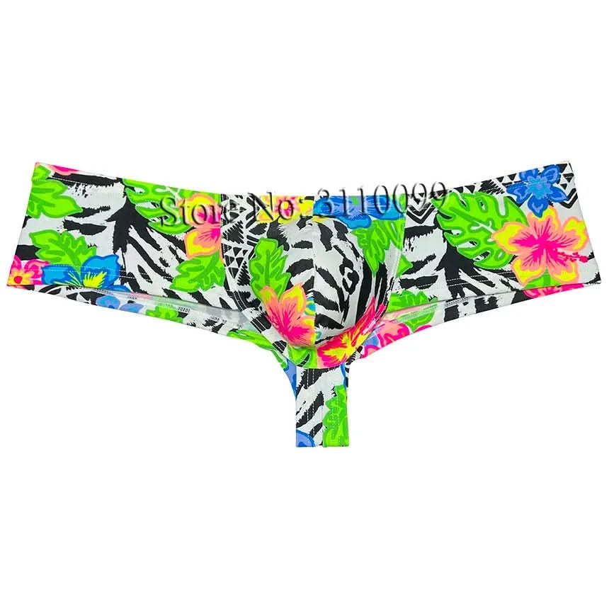 Men's Mini Cheek Boxers Half Hip Brazilain Bikini Swim Briefs Boy Underwear - M & M Global