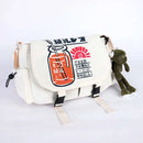 Casual Messenger Shoulder Bag Large Capacity Crossbody Bag with Adjustable Strap for Mobile Phone Cosmetics Keychain - M & M Global