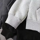 Elegant Fleece Solid Hooded Coats Fashion Women Long Sleeve 2025 New Autumn Winter Warm Hoodies Jackets Casual Y2K Sweatshirts