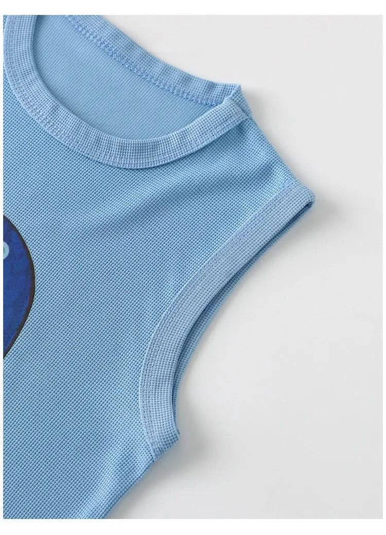 Kids Sleeveless Tracksuits Cute TShirt +Shorts Summer Clothing Short-sleeved Outfits Thin Loose Tees Shorts Baby 2 Piece Set - M & M Global