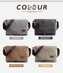 Men's multi-functional shoulder bag, leisure large capacity business travel bag, fashionable storage sling bag - M & M Global