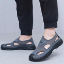 Summer New Men's Baotou Casual Net Surface Breathable Beach Shoes Lightweight Non-slip Sandals for Men sandal casual sneakers - M & M Global
