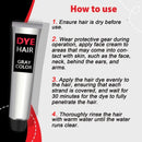Permanent Hair Dye Gray Colors Punk Style Salon Light Grey Silver Long Lasting Unisex Styling Root Coverage Hair Dye Cream 100ml - M & M Global