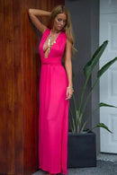 Sexy Women Multiway Wrap Convertible Boho Maxi Club Red Dress Bandage Long Dress Party Bridesmaids Infinity Robe Longue Femme - M & M Global