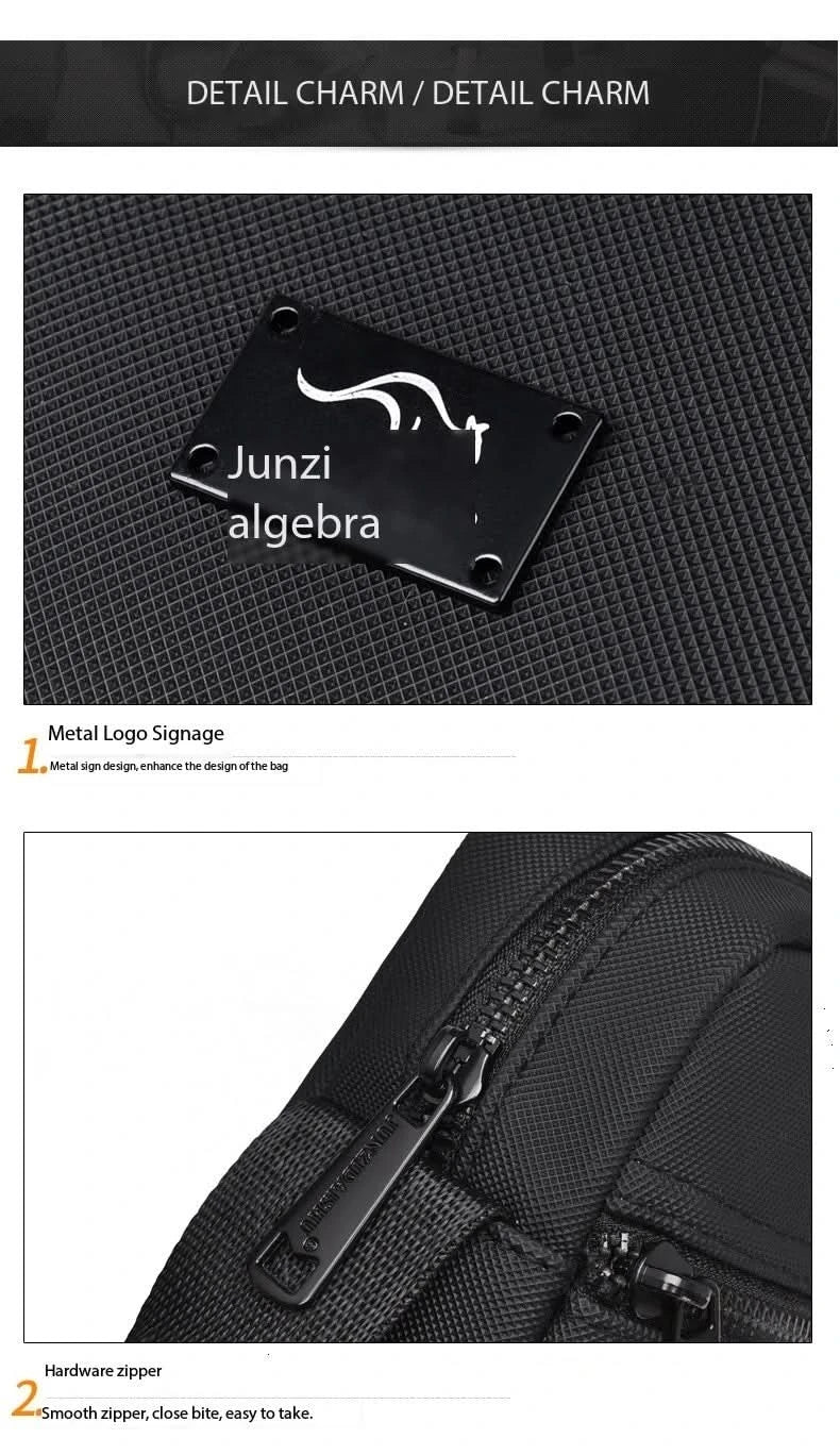 New Kangaroo Luxury Brand Business Messenger Bag Men  Crossbody Bag Man Shoulder Bags Male Oxford Casual  Business Handbag - M & M Global