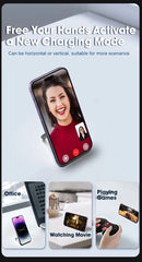 Slim Mini Wireless Magnetic Power Bank Fast Charger Stand Portable External Battery For iPhone Samsung  for MagSage Powerbank