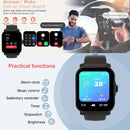 Activity tracking smartwatch, wireless talk/dial, pedometer, various APP alerts, suitable for men and women, sports watch, messa