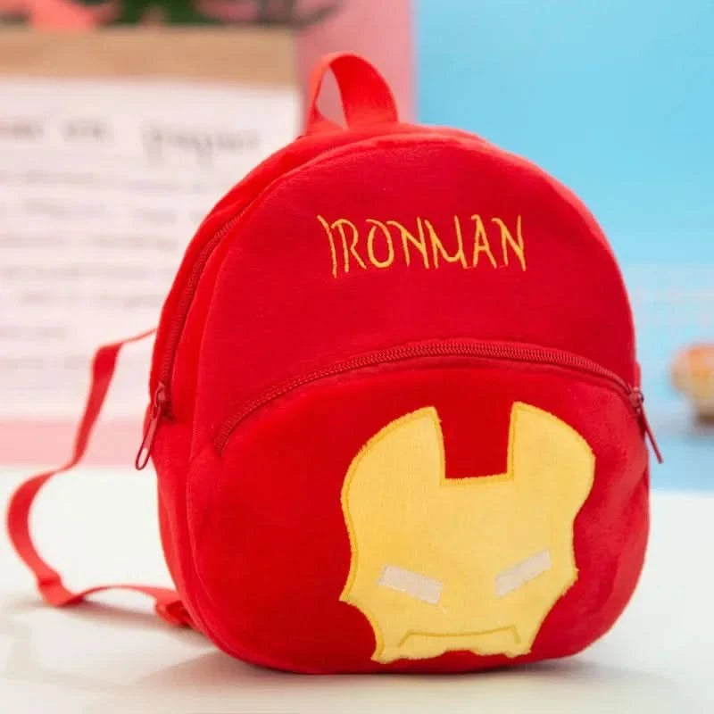 MINISO Disney Cartoon Backpack Mickey Mouse Minnie Winnie The Pooh Plush School Bag Kindergarten Child School Supplies Baby Bags - M & M Global