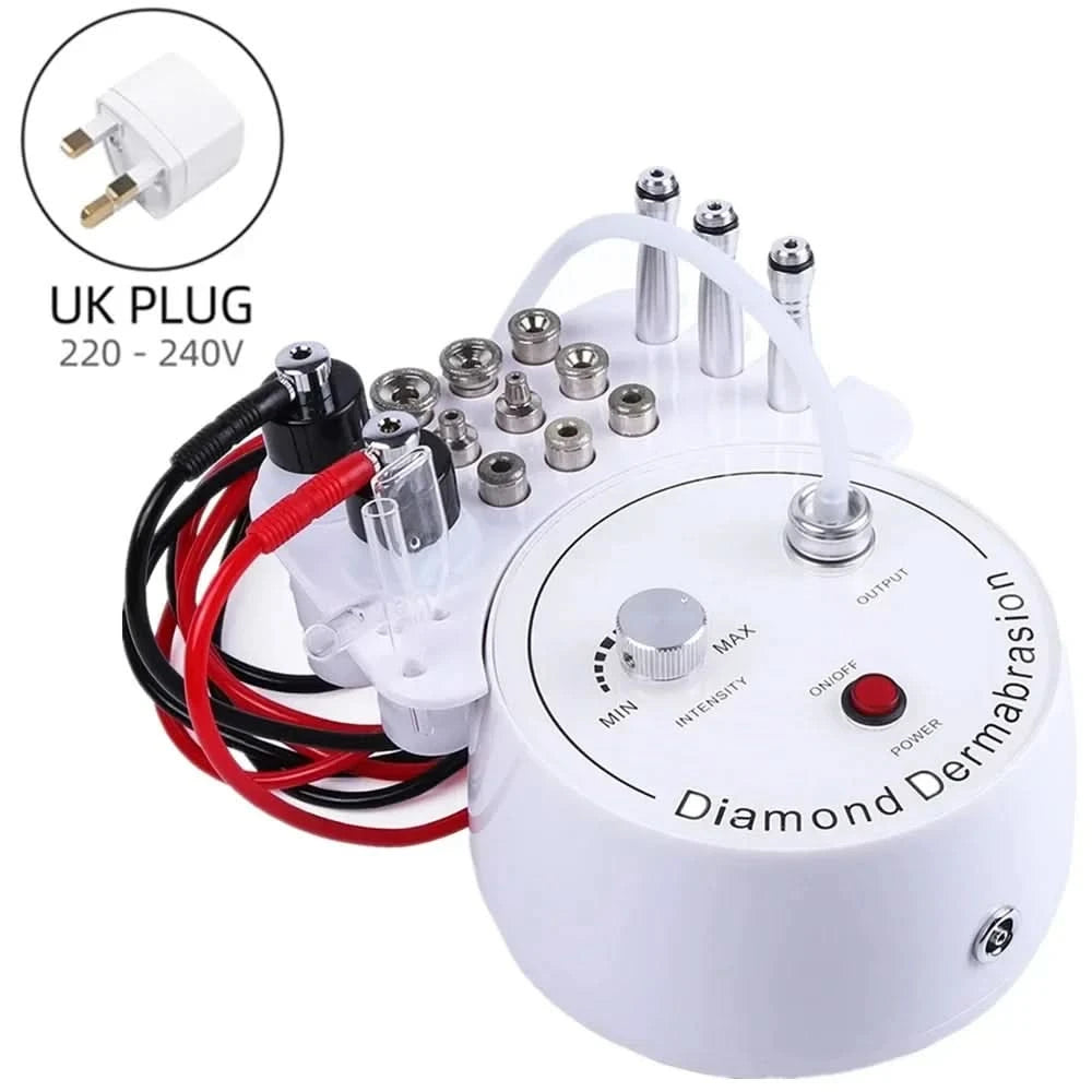 Professional 3 in1 Diamond Microdermabrasion Machine Water Spray Exfoliation Beauty Machine Removal Wrinkle Facial Peeling Tools - M & M Global