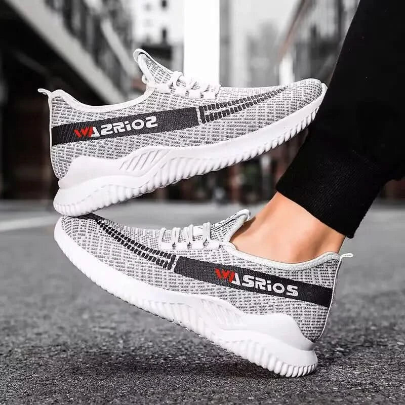 male's sneakers Mesh breathable Light Casual Sports Shoes Summer Men's Outdoor Soft Sole non slip fashion Comfort Running Shoes - M & M Global