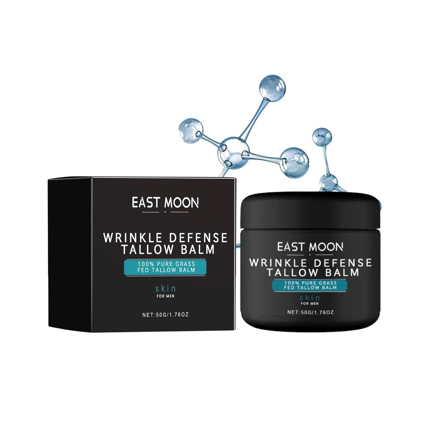 Wrinkle Defense Tallow Balm Fading Fine Lines On The Face, Anti Wrinkle Moisturizing Firming Revitalizing Skin Cream 1.76 oz - M & M Global