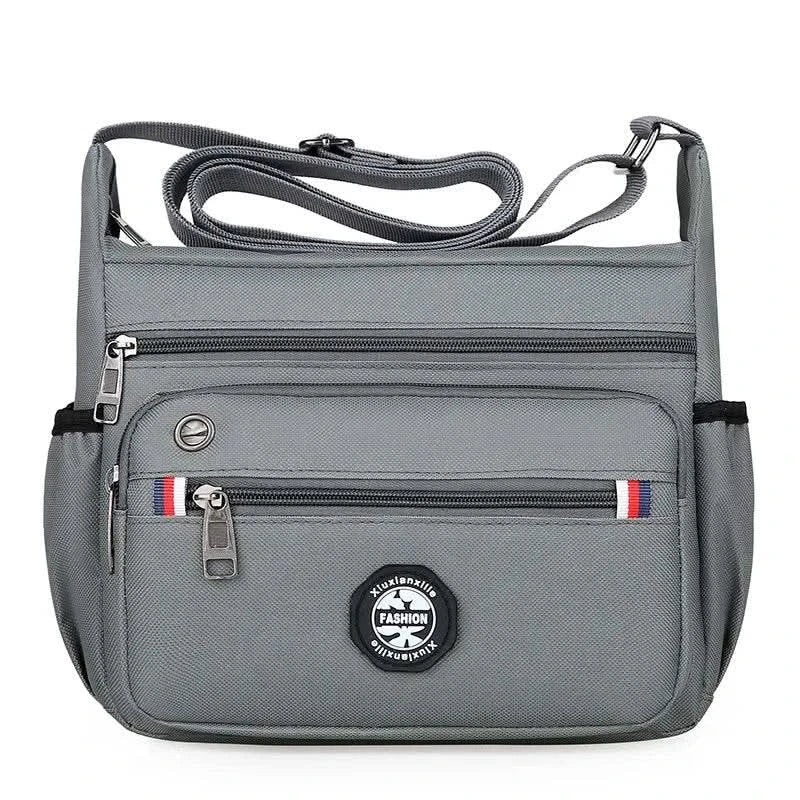 Business Fashion Men's Shoulder Bag Women's Crossbody Bag Large Capacity Multipurpose Travel Bags Tool Bag Oxford Cloth Material - M & M Global