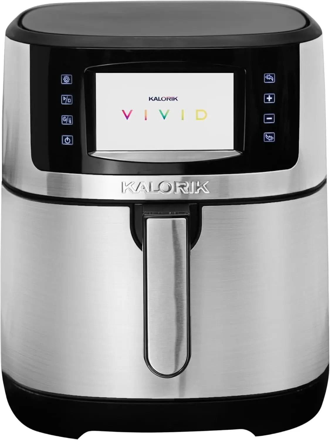 SELECT 7 Quart High-Resolution Air Fryer with Selector Controls, Stainless Steel - M & M Global