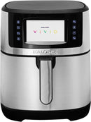 SELECT 7 Quart High-Resolution Air Fryer with Selector Controls, Stainless Steel - M & M Global